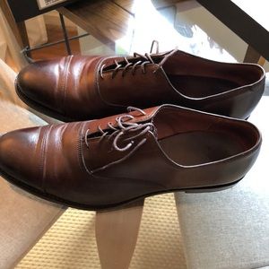 Allen Edmonds Park Avenue Brown Cap Toe 13D